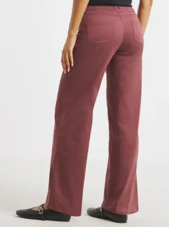 Rood - Simply Be Wide Leg Jeggings