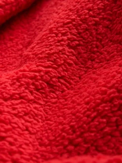 Rood - Teddy badjas