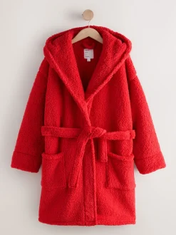 Rood - Teddy badjas