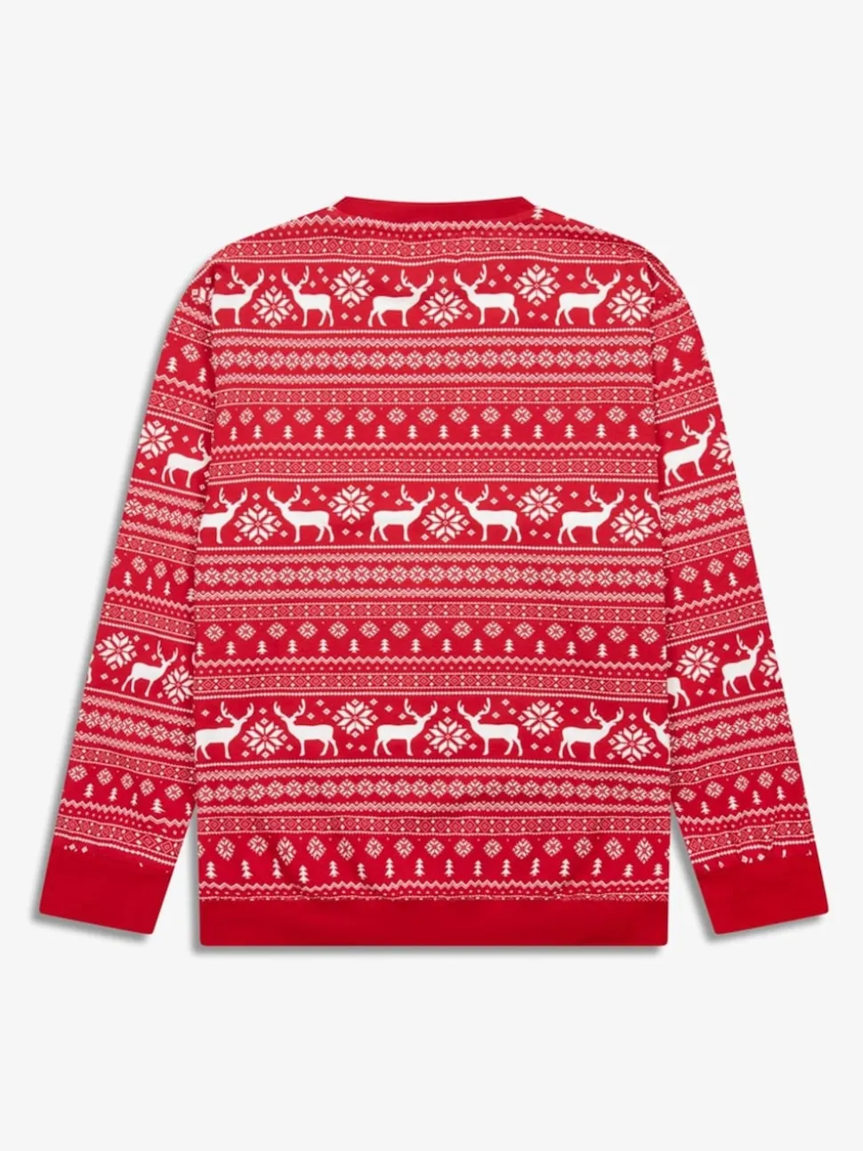 Rood - The Little Tailor kerstpyjama met rendier