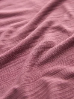 Roze - Actieve lichte top met lange mouwen