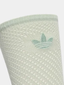 Roze - adidas Originals Crochet Crew Socks 2 Pack