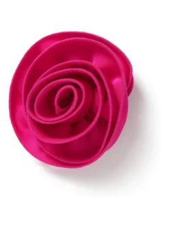 Roze - Aela haarspeld en broche met bloemen