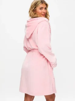 Roze - Ann Summers Signature Sparkle Fluffy Robe