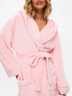 Roze - Ann Summers Signature Sparkle Fluffy Robe