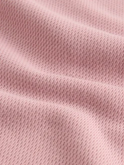Roze - B by Ted Baker pyjama's van geborstelde katoenblend met wafelstof