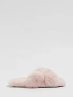 Roze - Boux Avenue Cross Band Slippers