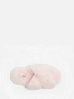 Roze - Boux Avenue Cross Band Slippers