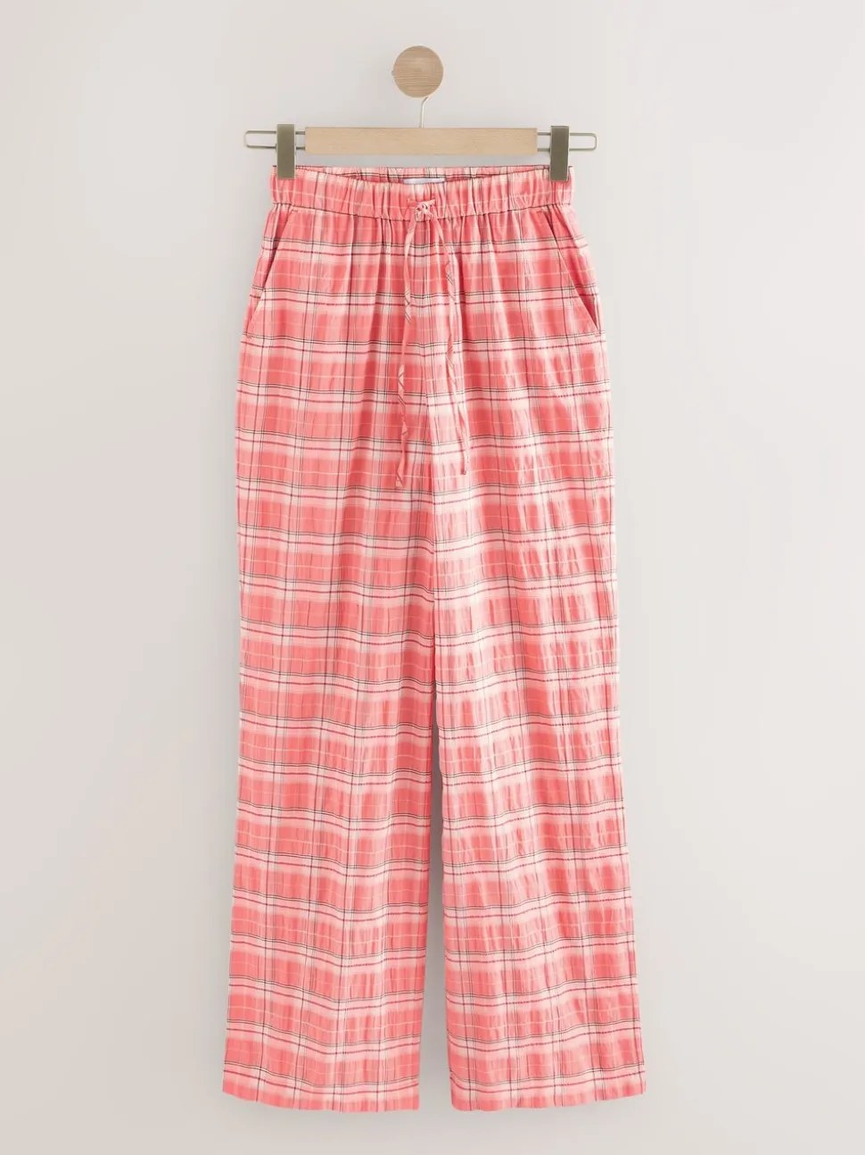 Roze - Broek met wijde pijpen