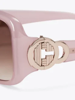 Roze - Carvela Oversized C Sunglasses