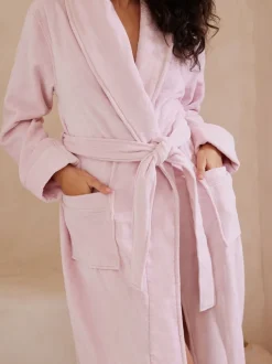 Roze - Chelsea Peers 100% Cotton Towelling Dressing Gown