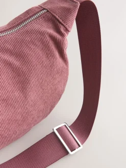 Roze - Cord Effect Sling Bag