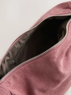 Roze - Cord Effect Sling Bag