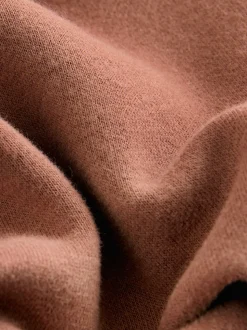 Roze - Essentials sweatshirt met relaxte pasvorm, lange snit en zakken