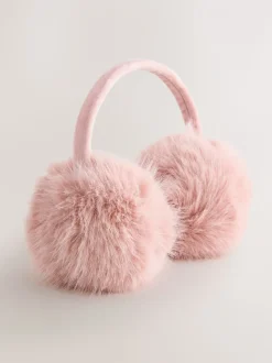 Roze - Faux Fur Ear Muff