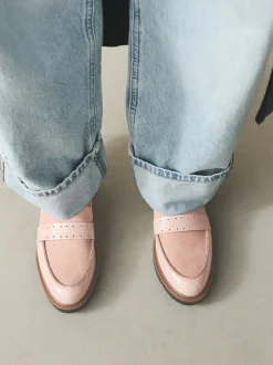 Roze - Forever Comfort® Brogue Instappers