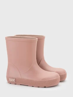 Roze - Igor Waterproof Yogi Wellies