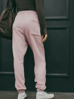 Roze - Joggingbroek met banden
