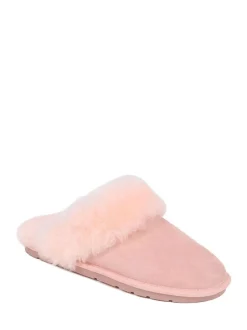 Roze - Jones Bootmaker Bella-Rose Sheepskin Mule Slippers