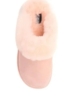 Roze - Jones Bootmaker Bella-Rose Sheepskin Mule Slippers