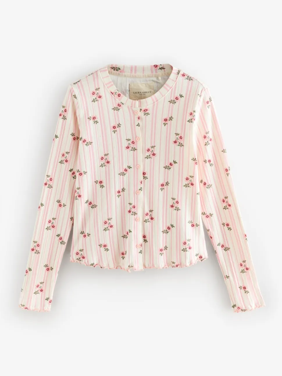 Roze - Laura Ashley Pointelle Ditsy Pyjamas