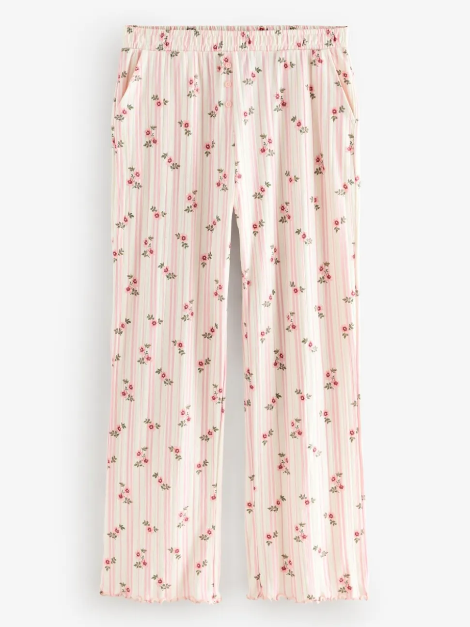Roze - Laura Ashley Pointelle Ditsy Pyjamas