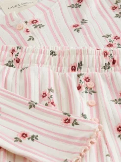 Roze - Laura Ashley Pointelle Ditsy Pyjamas