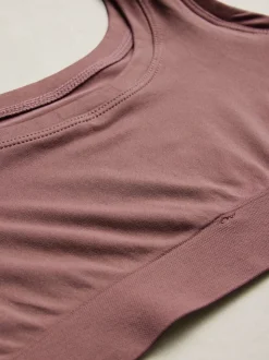 Roze - N.Premium Heerlijk zachte Naadloze Cropped Beha
