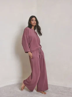 Roze - N.Premium Wide Leg Joggers