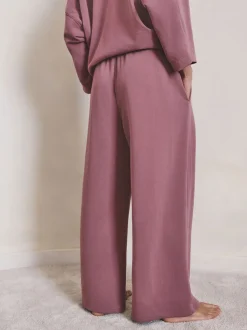 Roze - N.Premium Wide Leg Joggers