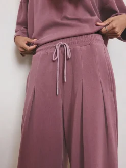 Roze - N.Premium Wide Leg Joggers