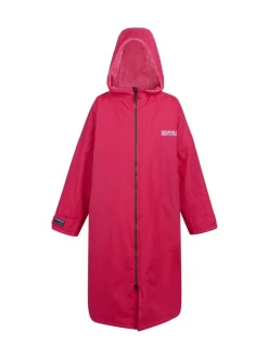 Roze - Regatta - Waterdichte omkleedjas voor volwassenen