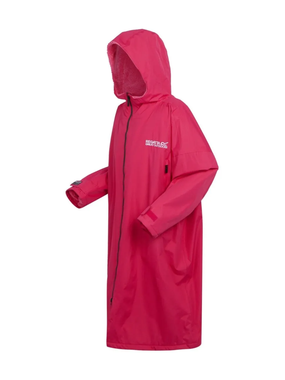 Roze - Regatta - Waterdichte omkleedjas voor volwassenen