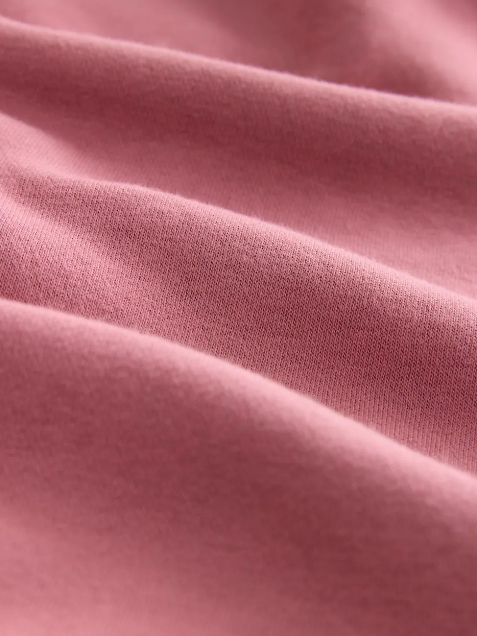 Roze - Relaxte pasvorm zware lange hoodie