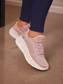 Roze - Skechers Bobs B Flex Hi Flying sportschoenen voor dames