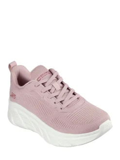 Roze - Skechers Bobs B Flex Hi Flying sportschoenen voor dames