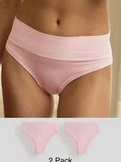 Roze - Ultimate Comfort Knickers 2 Pack