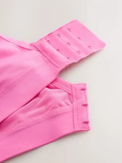Roze - Ultimate Support Non Pad Minimising Bedrade Dry Tech Hoge impact Sportbeha