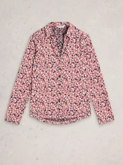 Roze - White Stuff jersey Annie overhemd