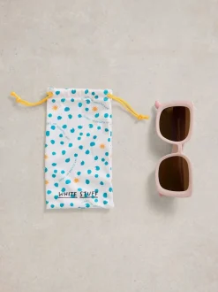 Roze - White Stuff Oversized Square Sunglasses