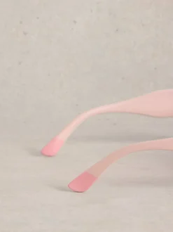 Roze - White Stuff Oversized Square Sunglasses