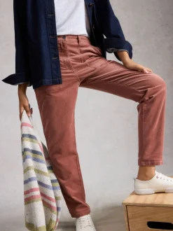 Roze - White Stuff Twister corduroy broek