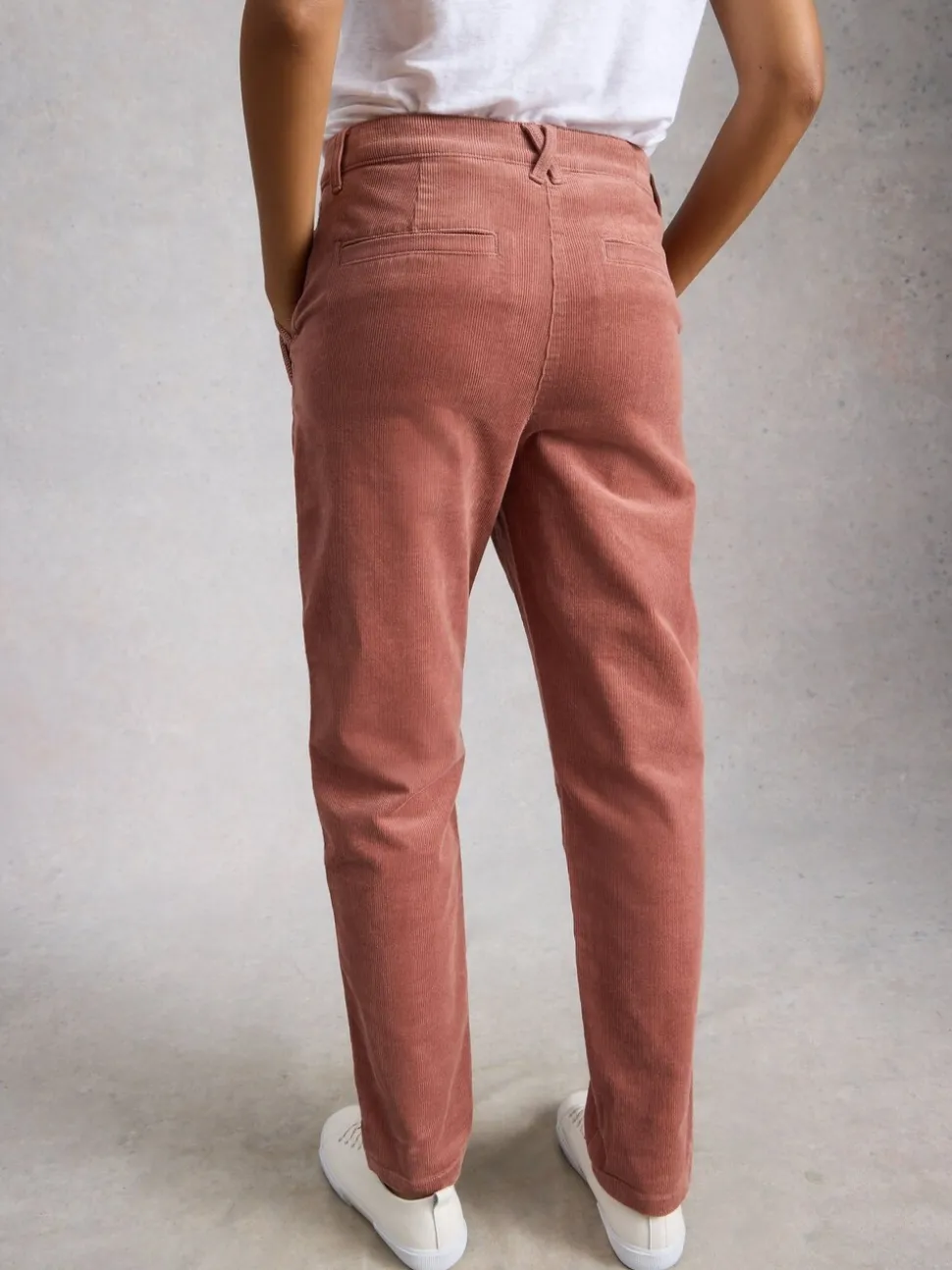 Roze - White Stuff Twister corduroy broek