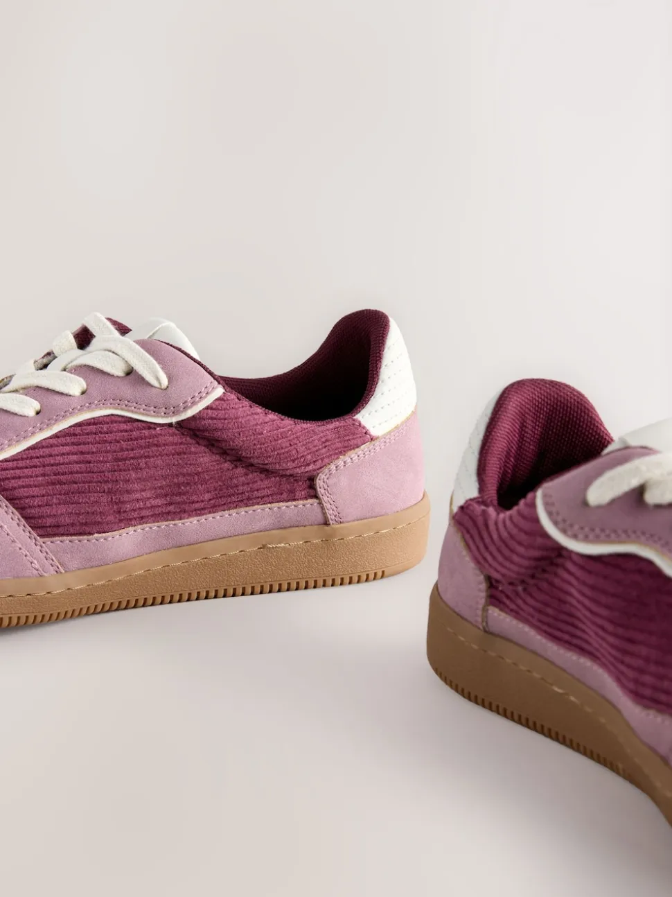 Roze corduroy - Forever Comfort® vetersneakers