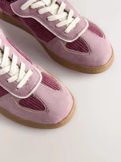 Roze corduroy - Forever Comfort® vetersneakers
