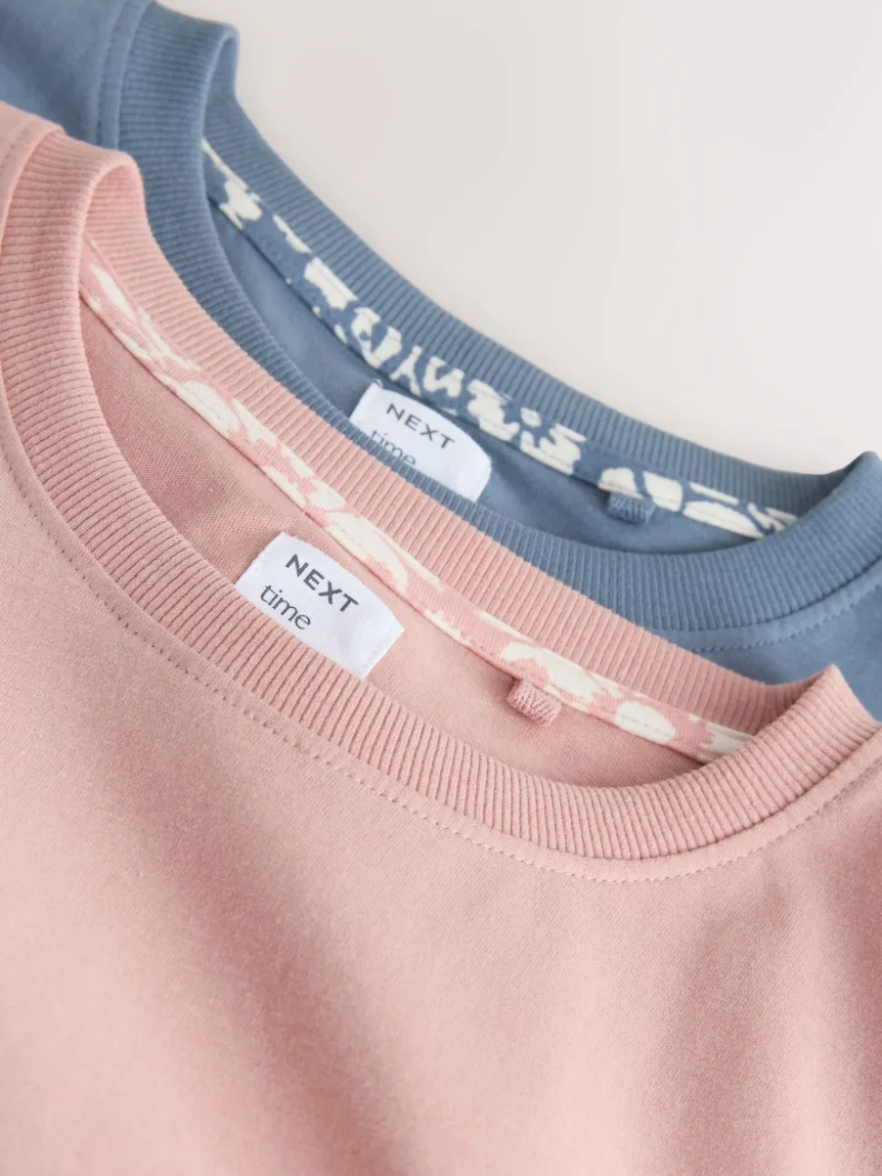 Roze en blauw gebloemd - Short Sleeve Pyjamas 2 Pack