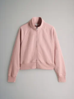 Roze/blauw - The Set 2 Pack Zip Cropped Funnel Neck Jackets