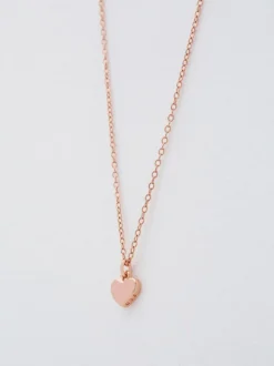 Rozegouden tinten - Ted Baker HARA: Ketting met kleine hartjeshanger