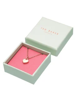 Rozegouden tinten - Ted Baker HARA: Ketting met kleine hartjeshanger