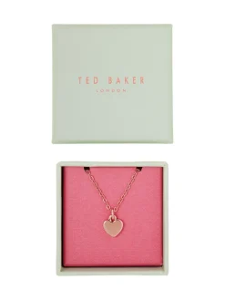 Rozegouden tinten - Ted Baker HARA: Ketting met kleine hartjeshanger